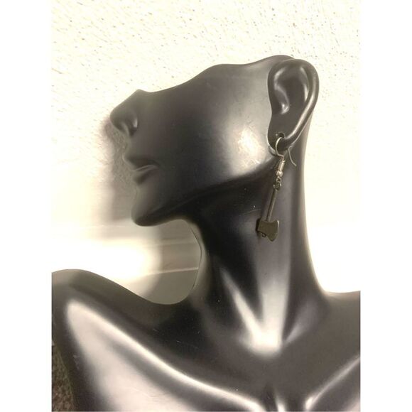 Mallet Statement Earrings  - Picture 1 of 3